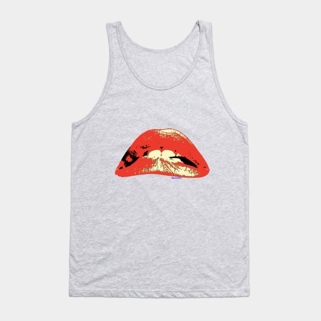 RHS Lips Tank Top by anubisram